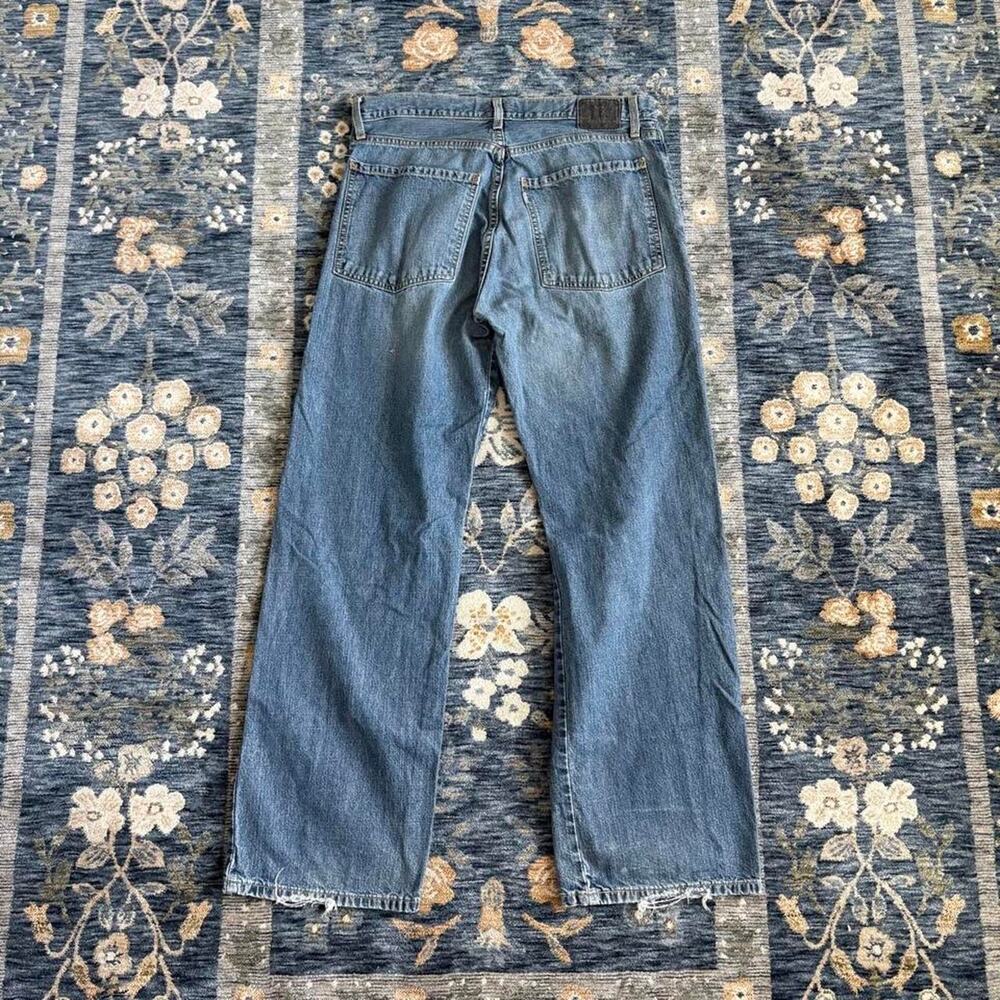 Vintage y2k silver tab jeans